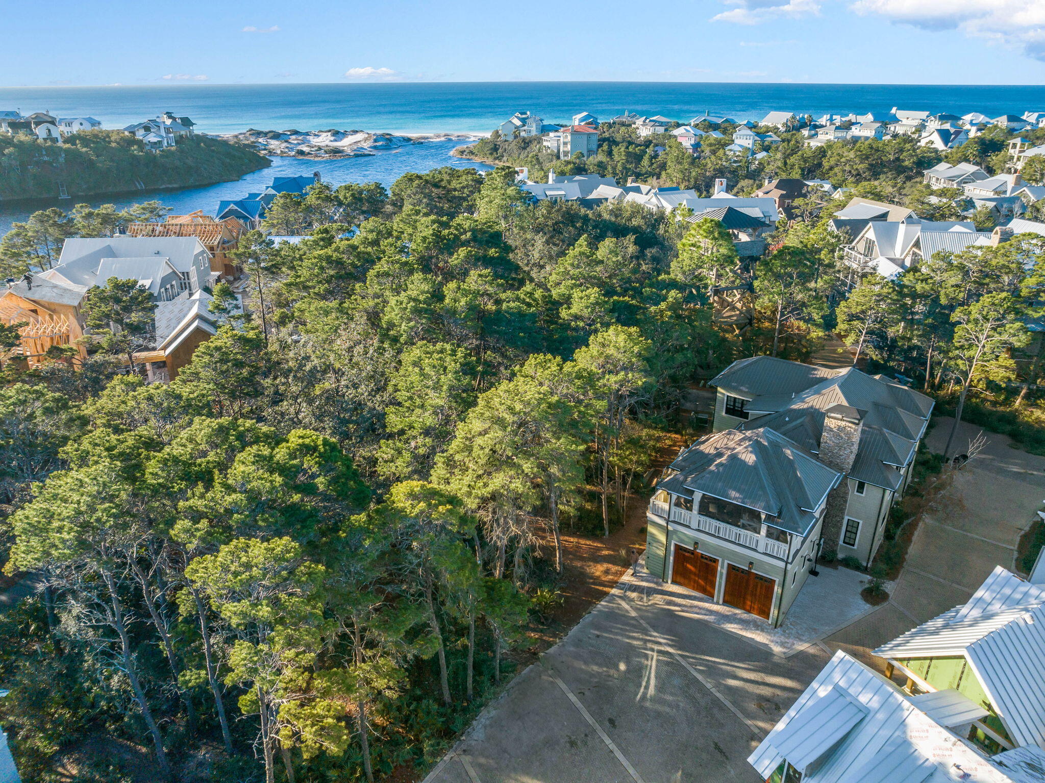 7-6 Cedar Post Road Santa Rosa Beach, FL 32459 - Photo 27 of 37 a view of a city with ocean view