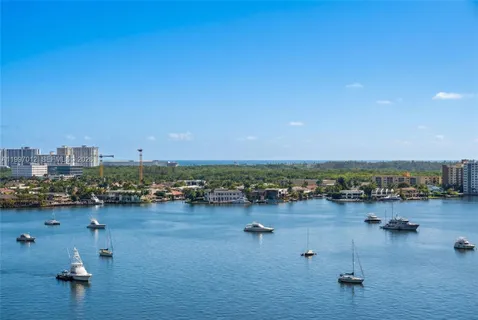 a view of a city with lots of residential buildings