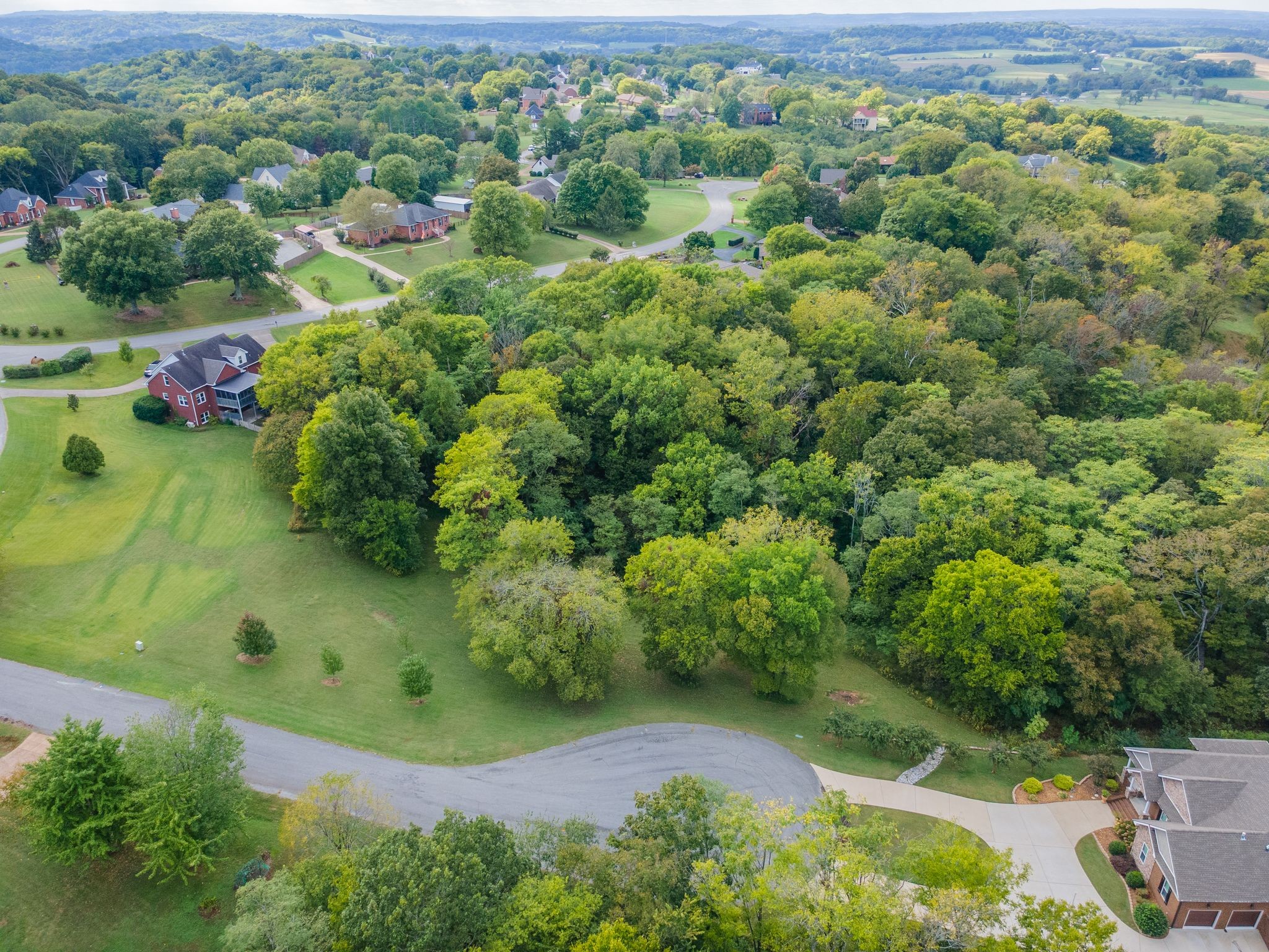1202 Valarie Lane Columbia, TN 38401 - Photo 4 of 18 an aerial view of a residential houses with outdoor space and trees