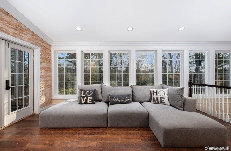 9 Tower Hill Road Shoreham, NY 11786 - Photo 4 of 41 Sitting Room with French doors to yard and deck