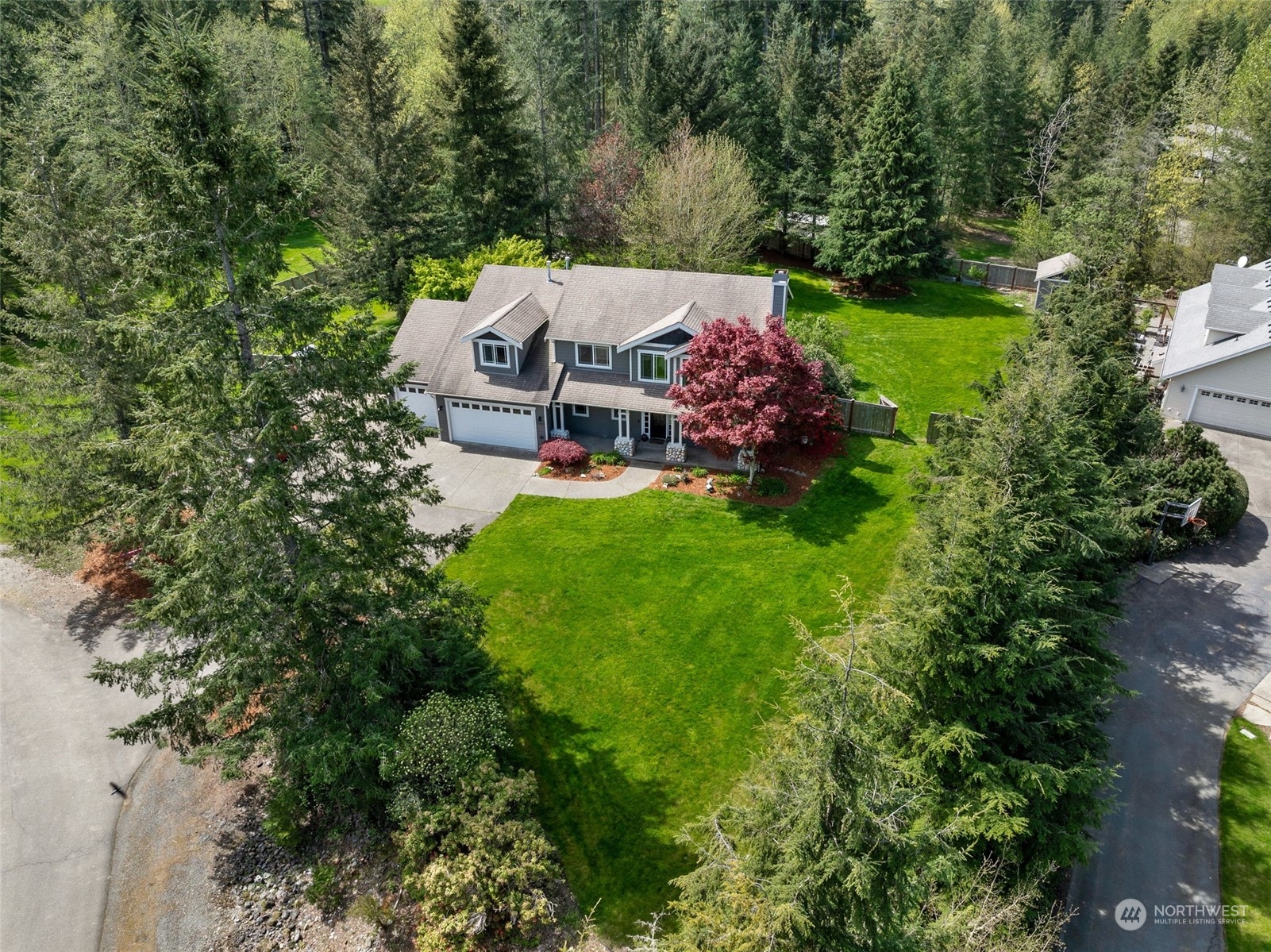 24827 247th Place Southeast Maple Valley, WA 98038 - Photo 29 of 33 an aerial view of a house