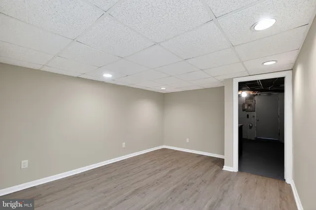 wooden floor in an empty room