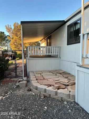 a view of outdoor space with seating area