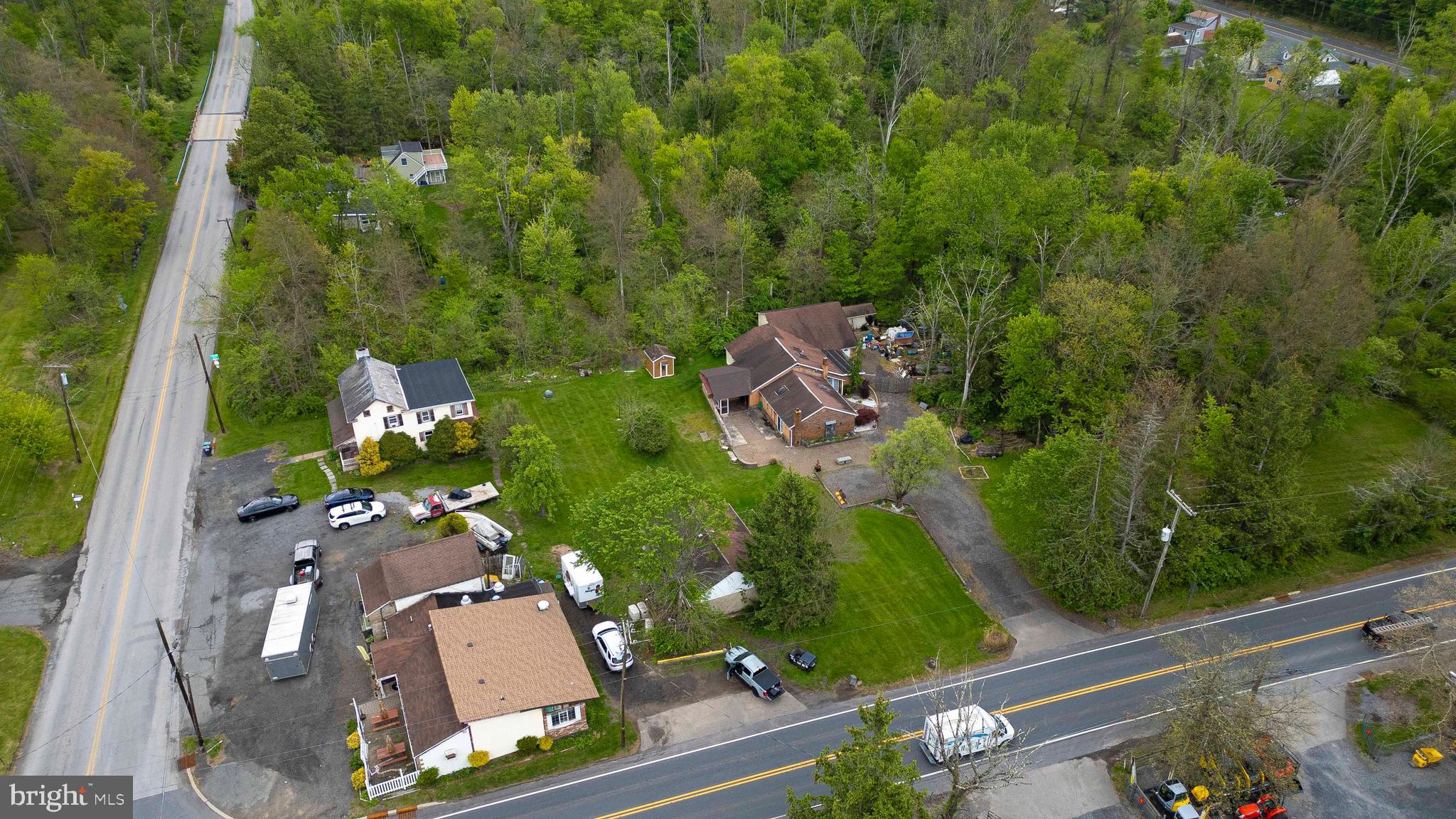 271 Old Croton Road Flemington, NJ 08822 - Photo 26 of 34 an aerial view of a residential houses with outdoor space and trees all around