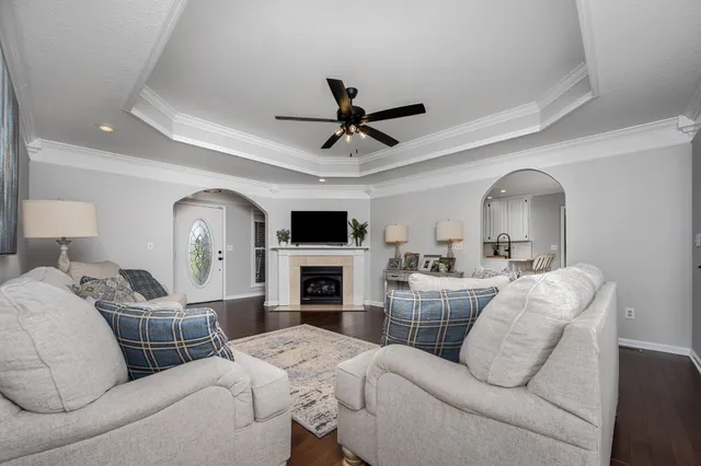 a view of a garage with a bike and car