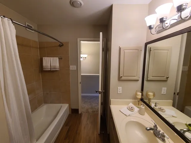 a close view of utility room