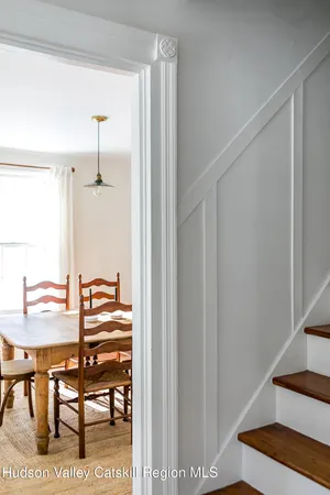 a view of dining room and livingroom with furniture