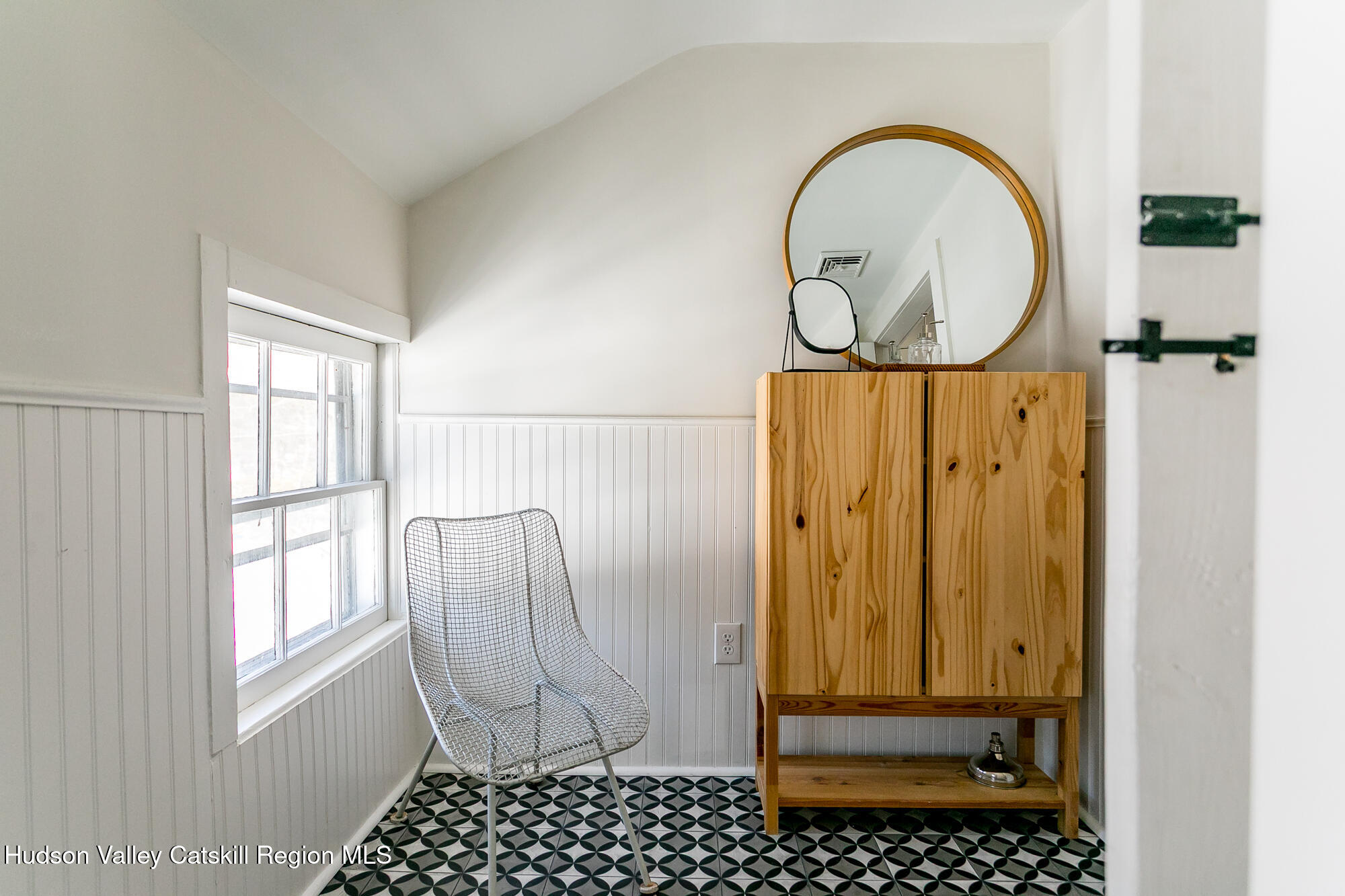 8 George Sickle Road Saugerties, NY 12477 - Photo 26 of 26 a bathroom with a sink a mirror a window and a shower