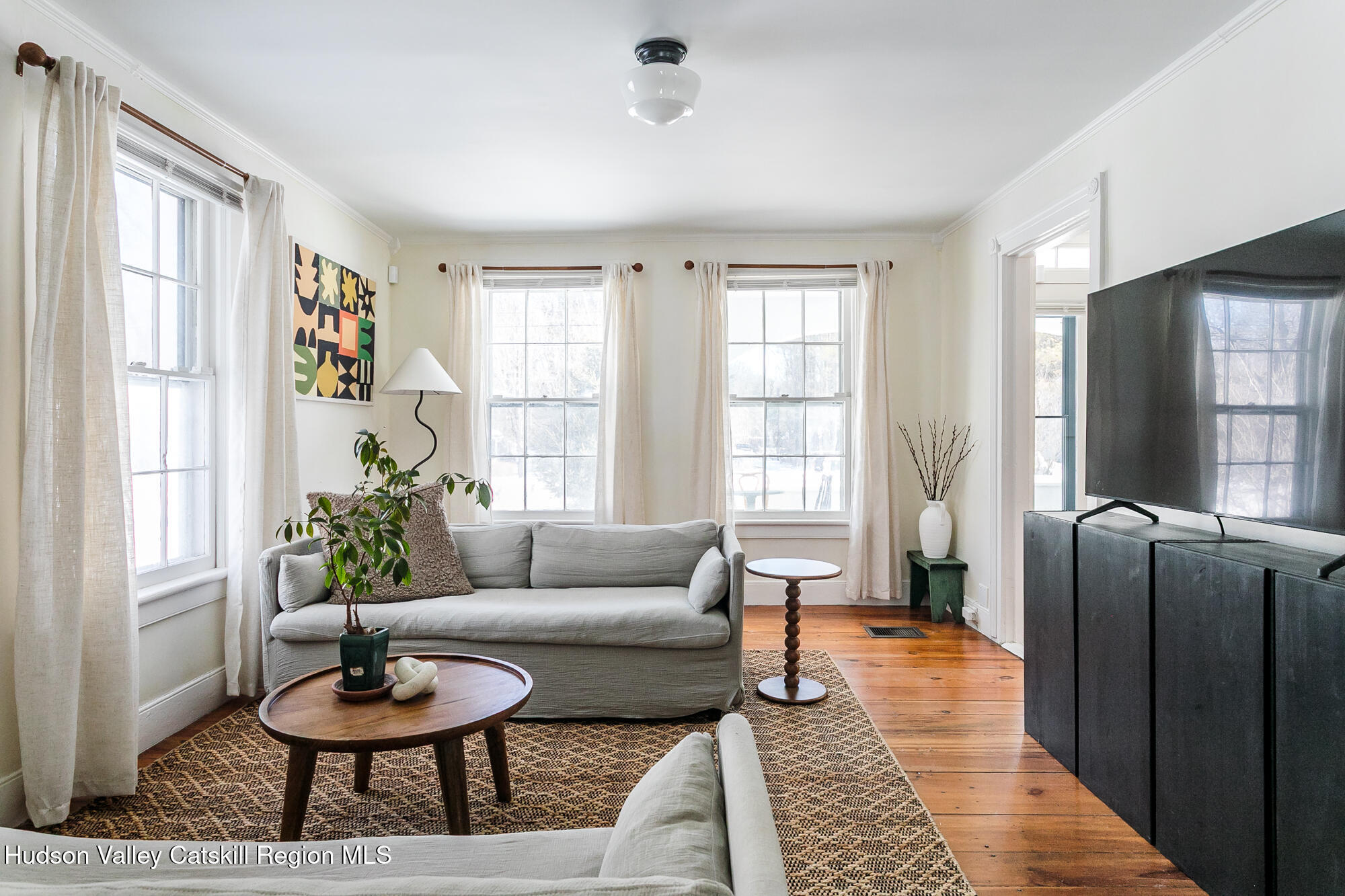 8 George Sickle Road Saugerties, NY 12477 - Photo 7 of 26 a living room with furniture and a potted plant