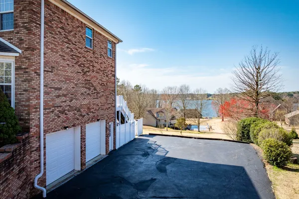 a view of a balcony with city view