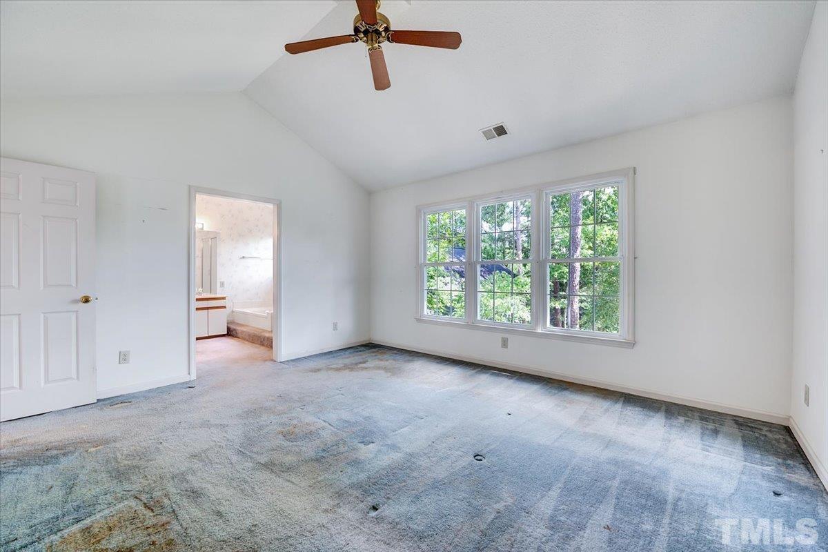4003 Kettering Drive Durham, NC 27713 - Photo 20 of 28 a view of a livingroom with a ceiling fan and window