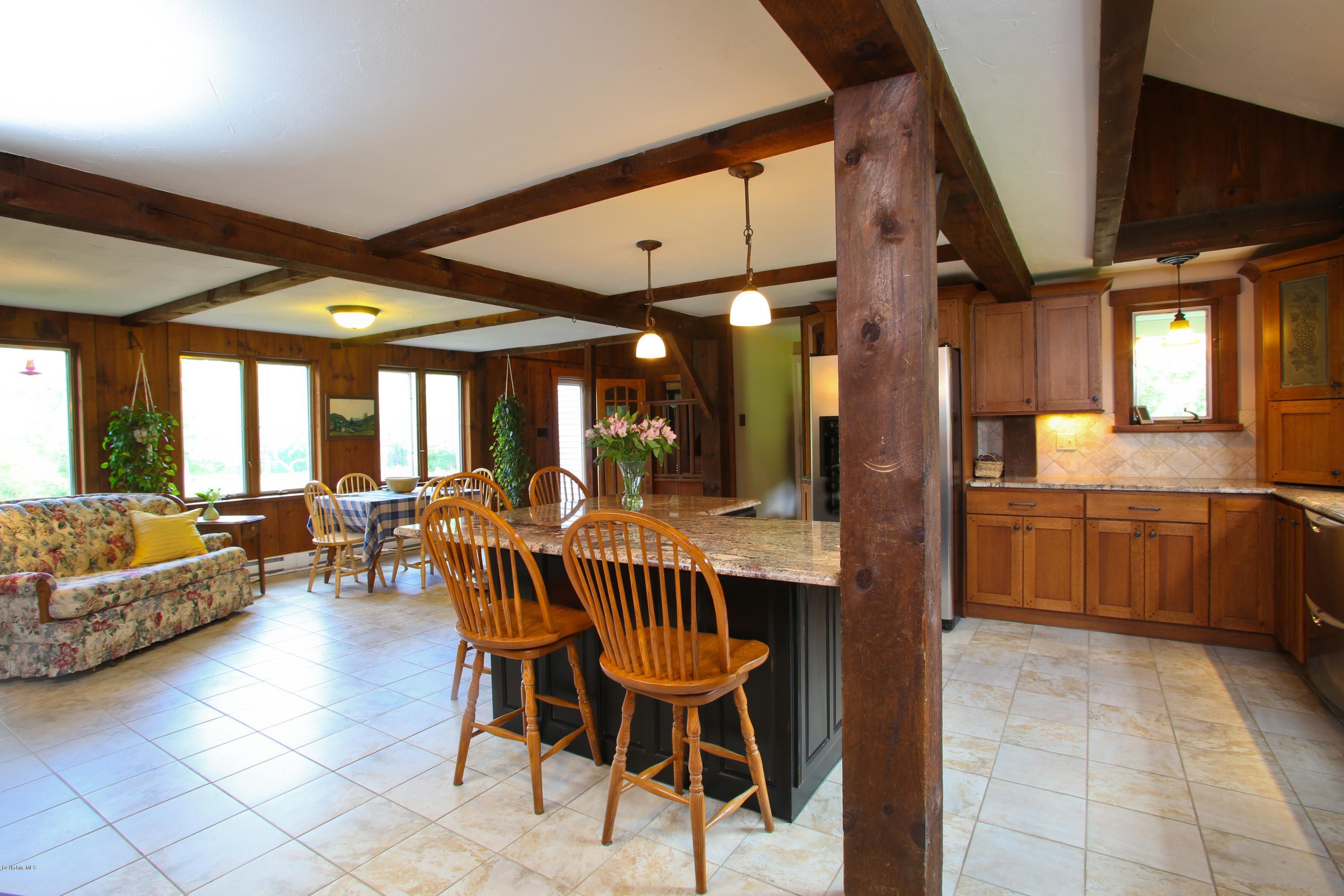 32 White Road Colrain, MA 01340 - Photo 12 of 34 a view of a dining room with furniture window and wooden floor
