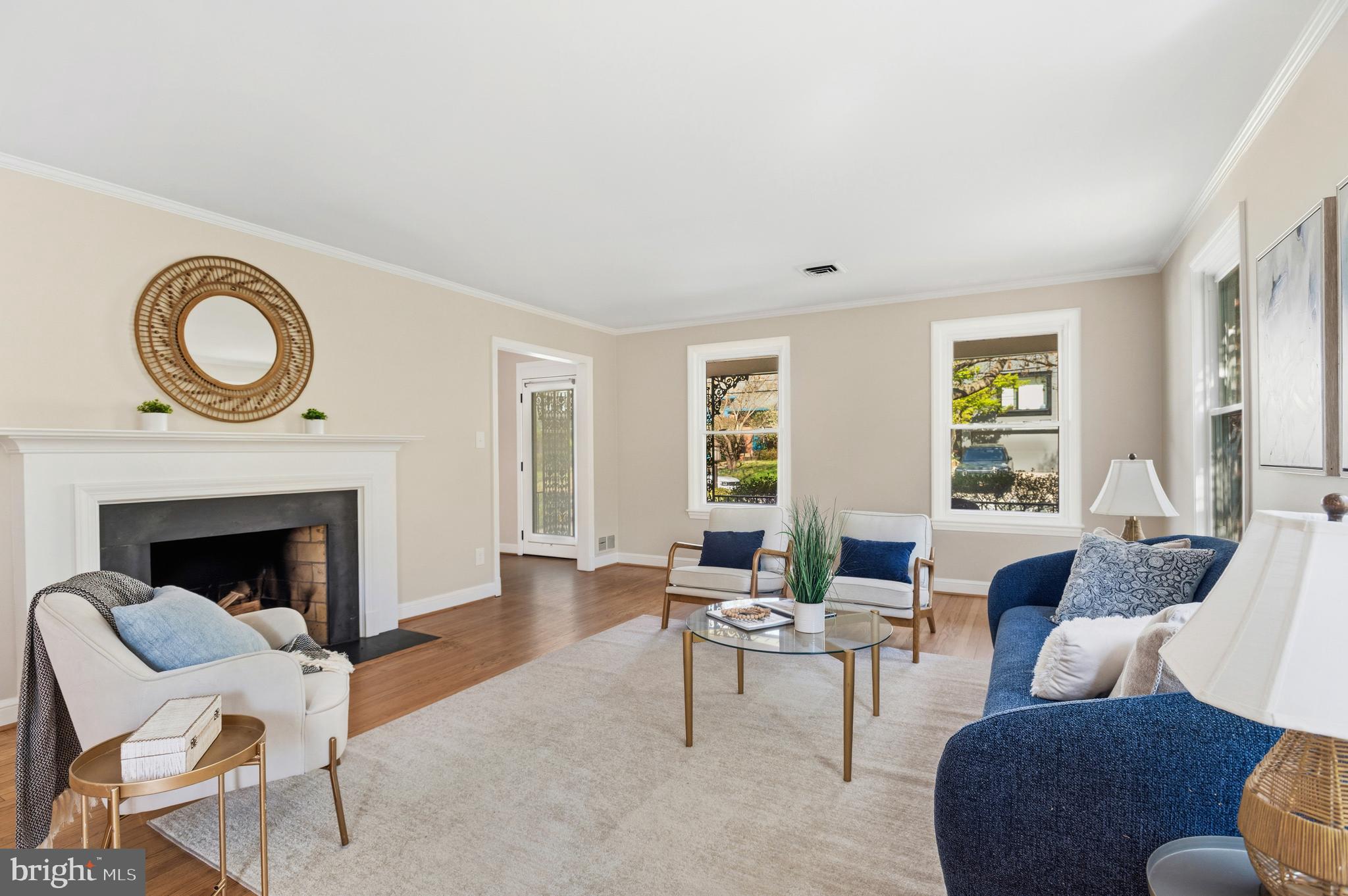 5523 Uppingham Street Chevy Chase, MD 20815 - Photo 4 of 31 Formal Living Room