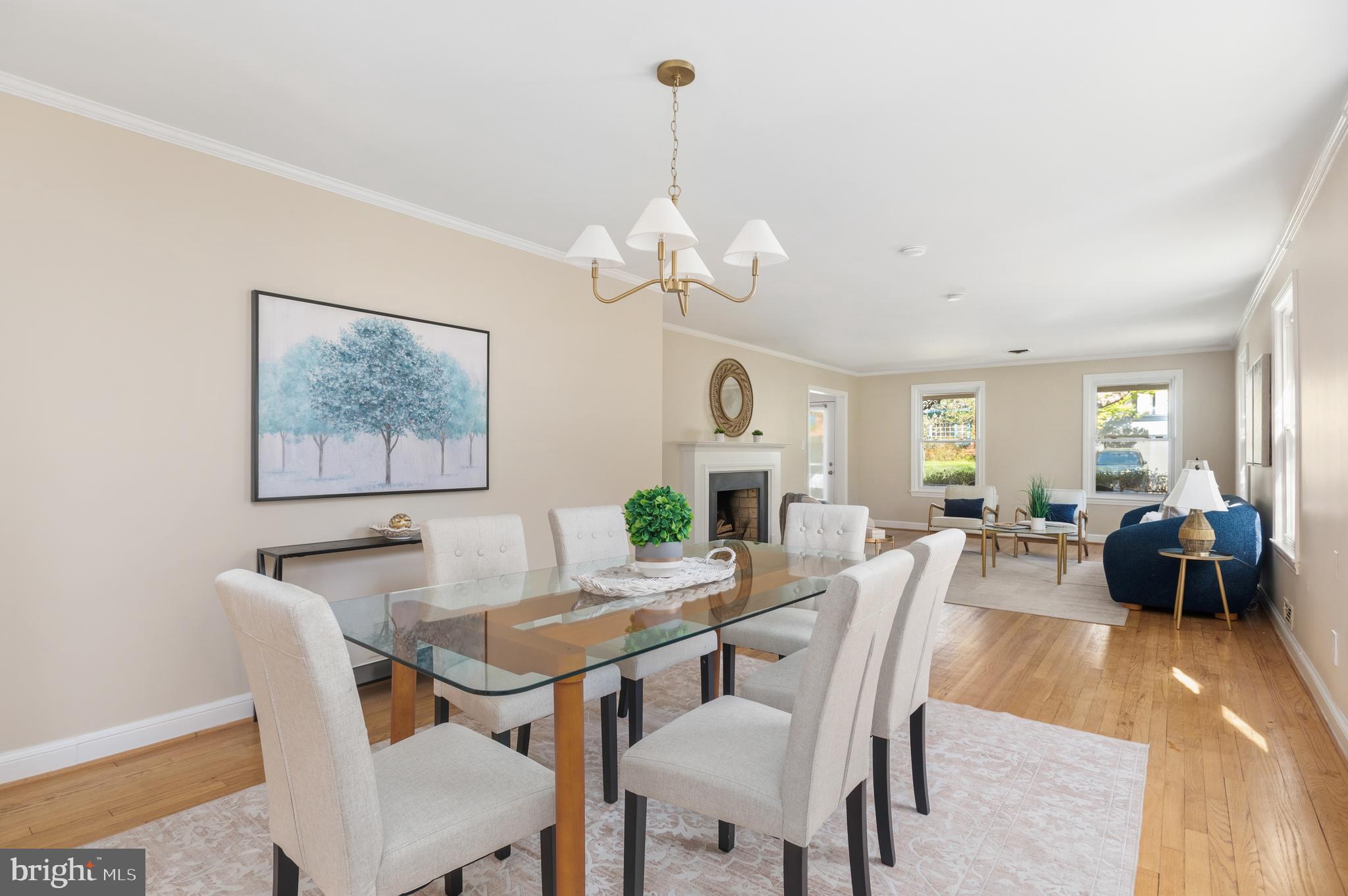 5523 Uppingham Street Chevy Chase, MD 20815 - Photo 6 of 31 Formal Dining Room