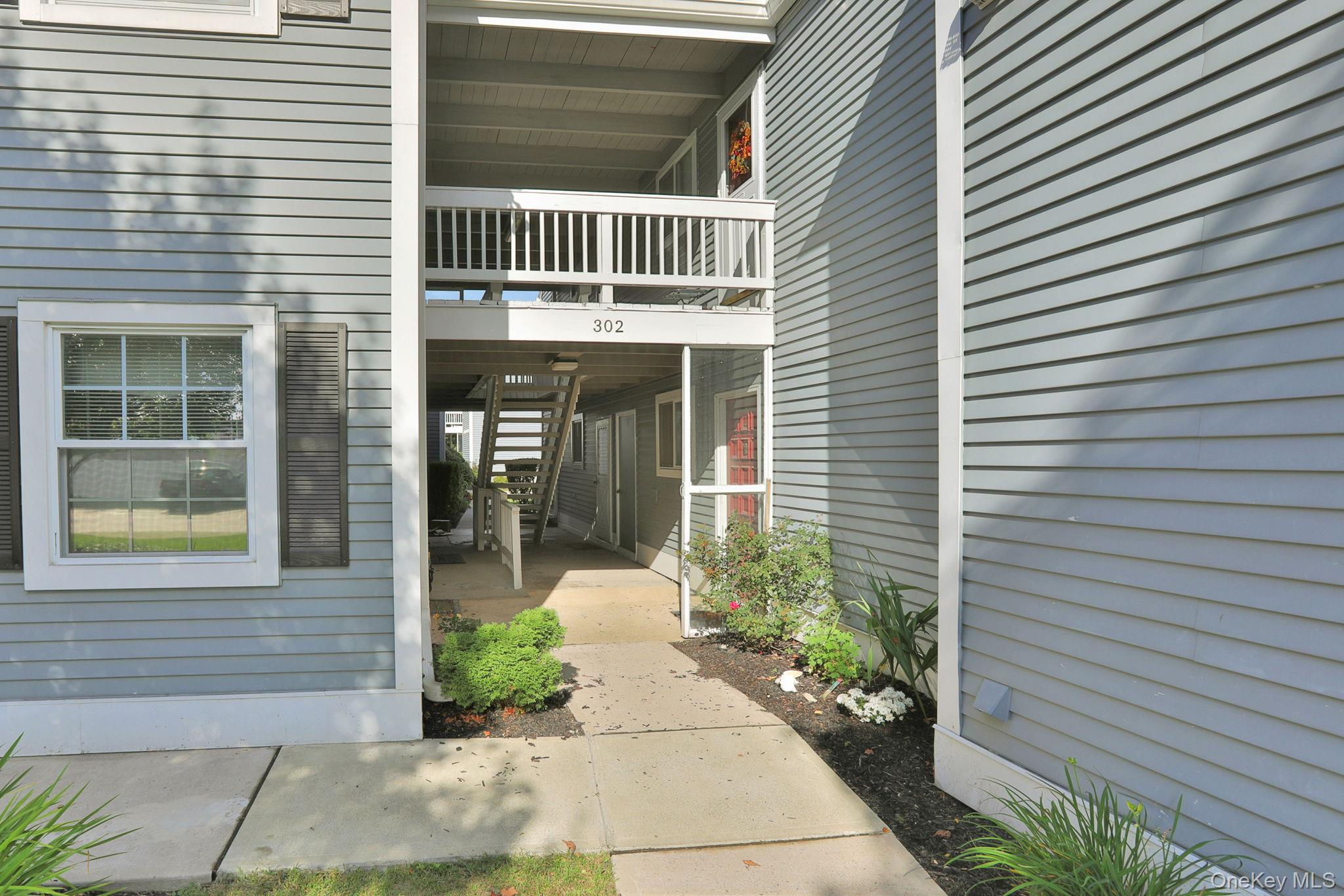 View of exterior entry