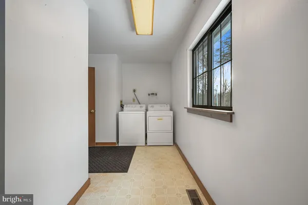 a backyard of a house