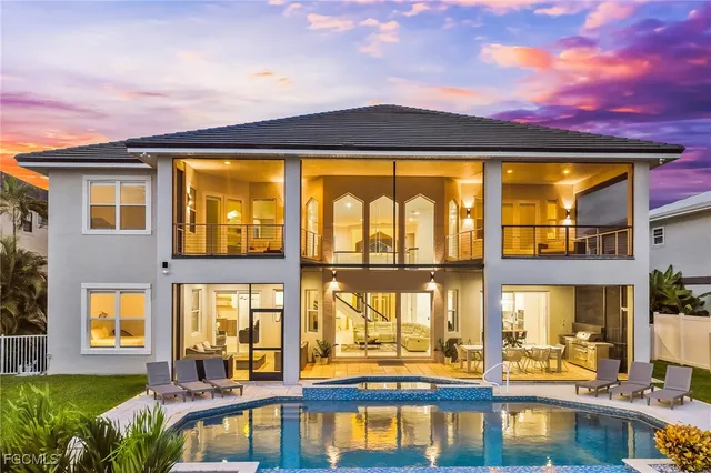 a front view of a multi story residential apartment building