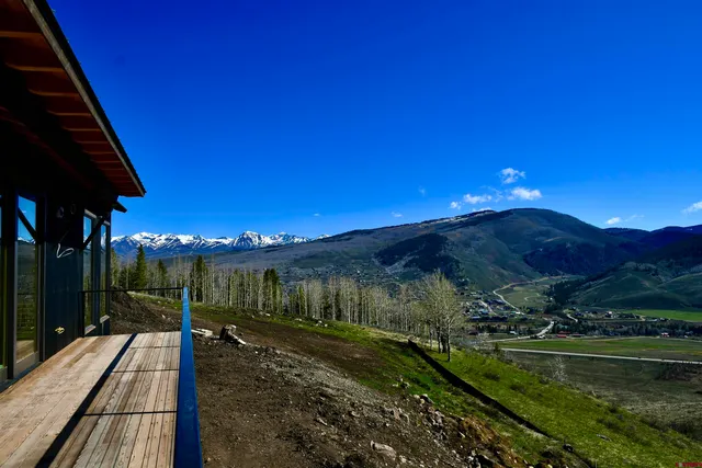 a view of balcony with couch
