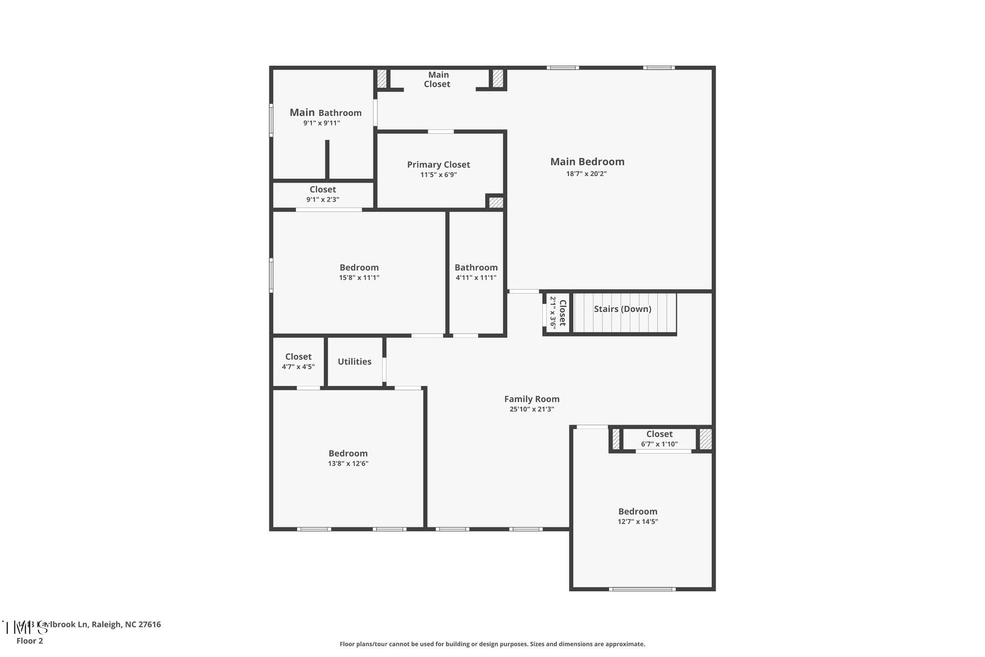 4443 Karlbrook Lane Raleigh, NC 27616 - Photo 21 of 22 001-photo-floor-plan-13795939