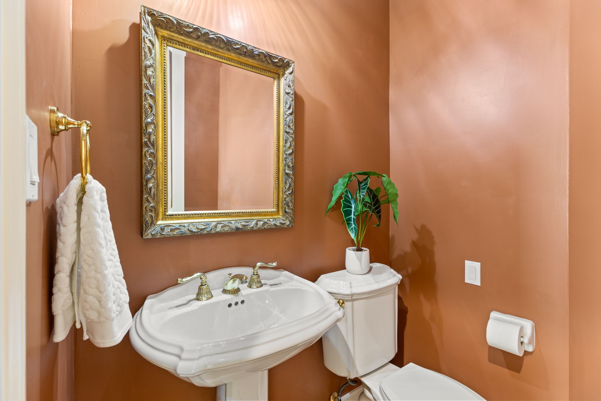 6610 Radley Drive Spring, TX 77379 - Photo 28 of 50 2nd half bath off Formal living & dining, Study and Primary Suite.
