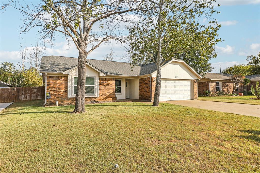 413 Chimney Rock Road Everman, TX 76140 - Photo 7 of 25 a view of a house with pool and yard