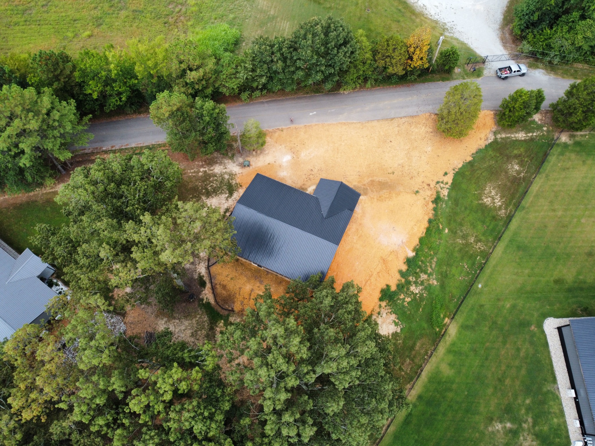 1539 Bull Durham Road Springville, TN 38256 - Photo 14 of 26 an aerial view of a house with a yard and lake view