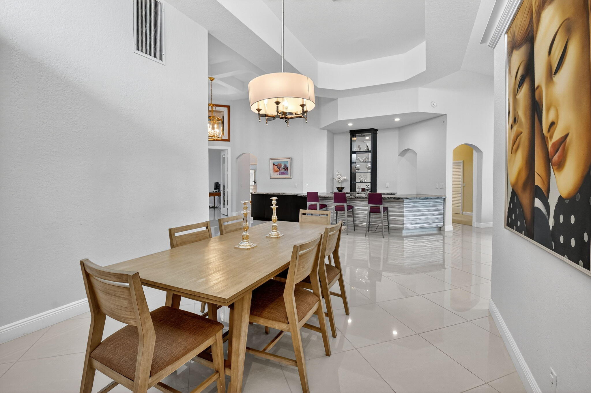 6535 Somerset Circle Boca Raton, FL 33496 - Photo 27 of 59 a dining room with wooden floor and breakfast area