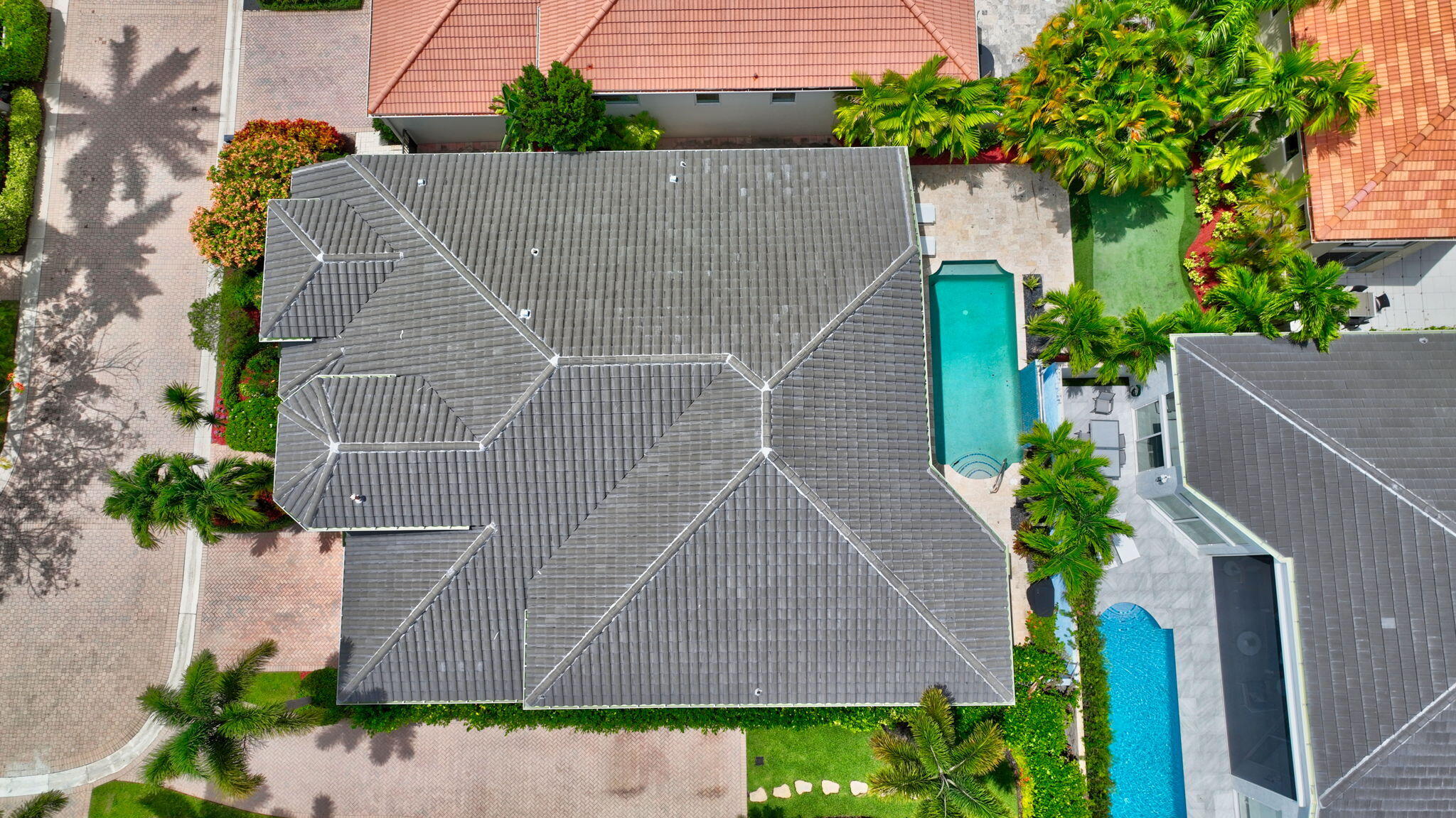 6535 Somerset Circle Boca Raton, FL 33496 - Photo 57 of 59 a aerial view of a house