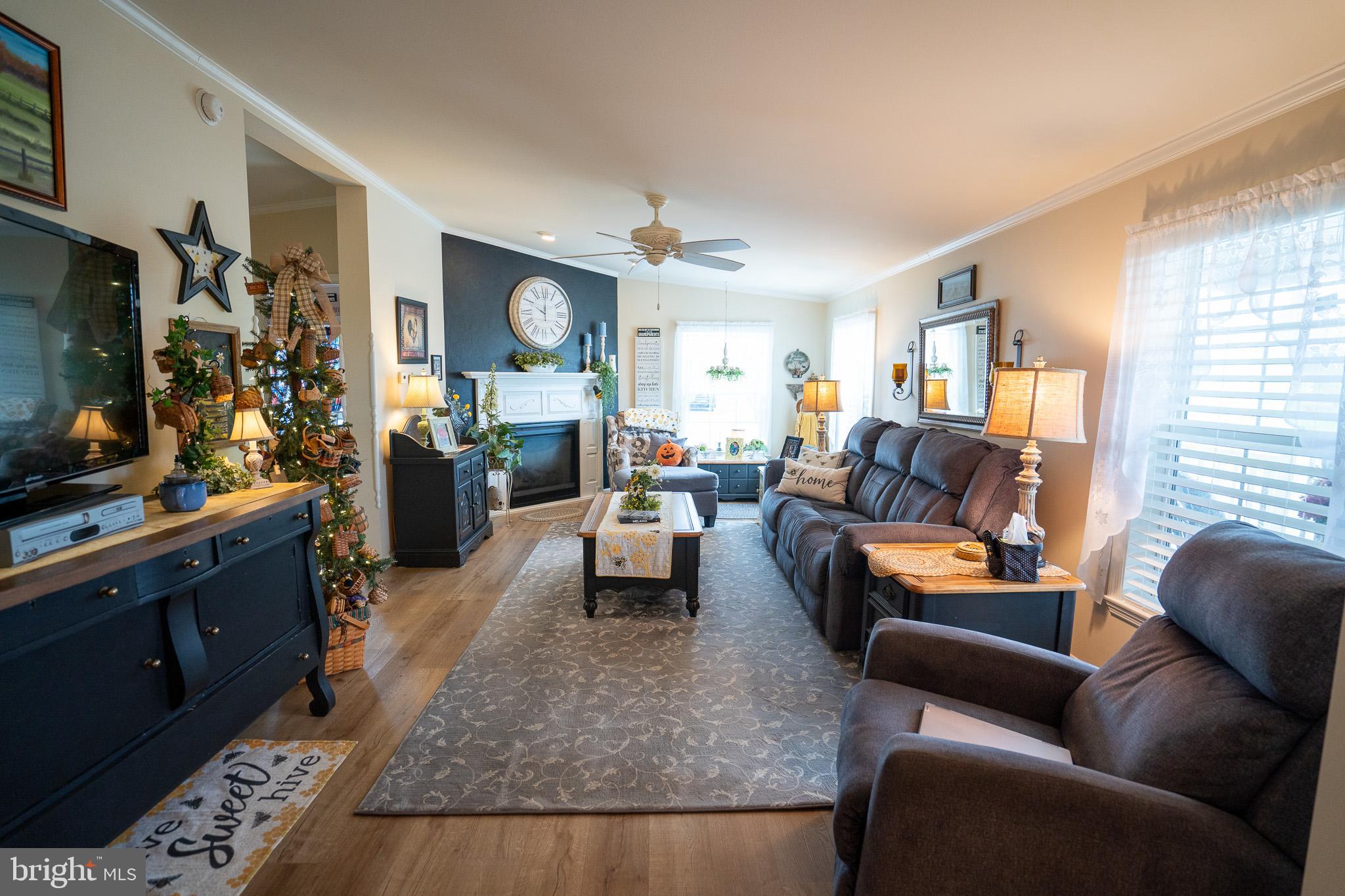 133 Ridgewood Manor Manheim, PA 17545 - Photo 24 of 38 a living room with furniture and a flat screen tv