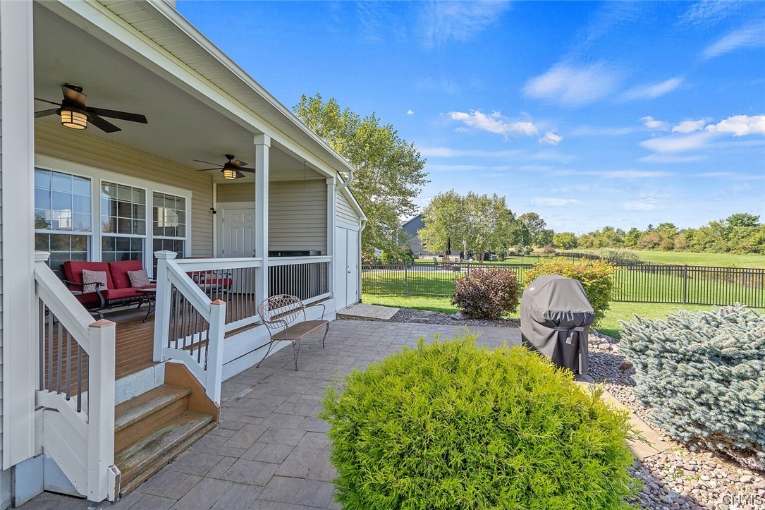 3443 Long Shadow Drive Lysander, NY 13027 - Photo 23 of 49 Two ceiling fans to keep you cool in the summer wh