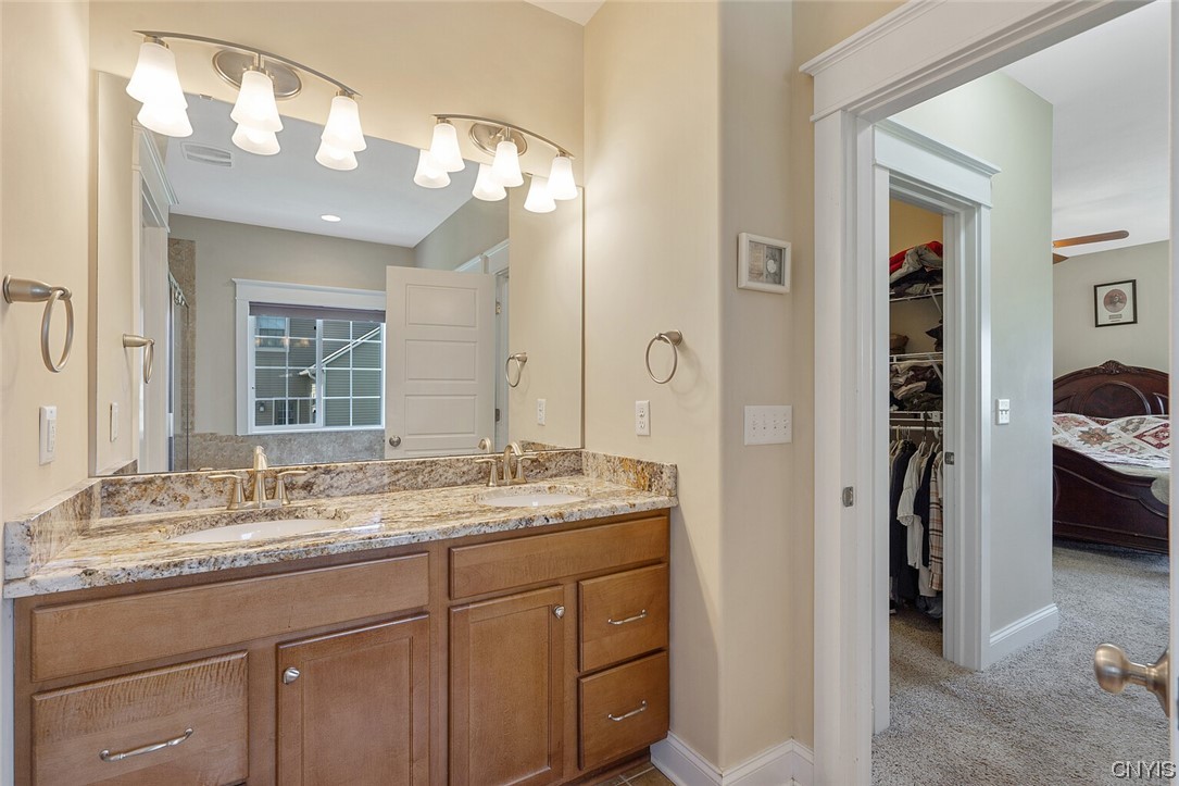 3443 Long Shadow Drive Lysander, NY 13027 - Photo 34 of 49 Double vanity and granite countertops
