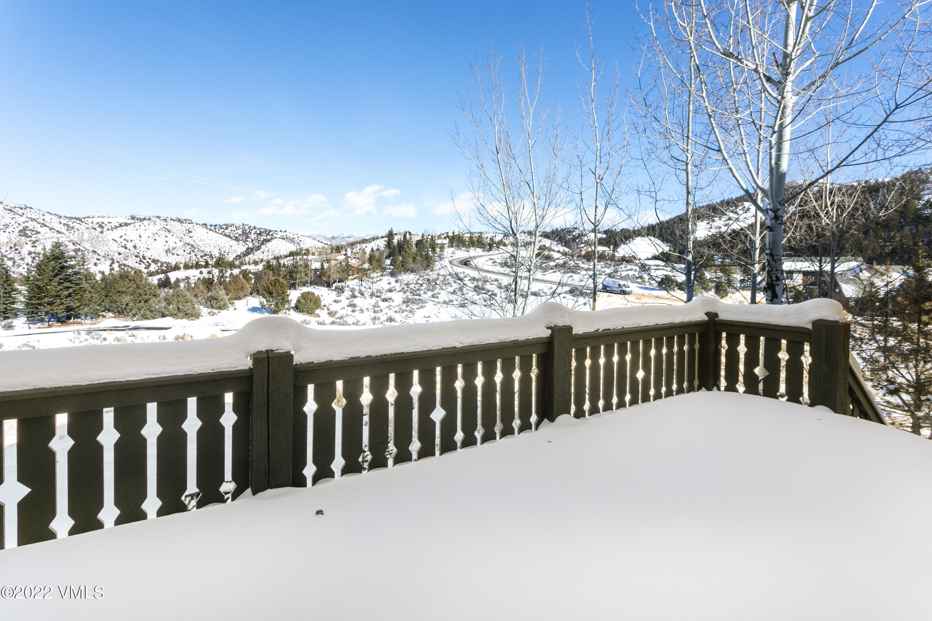 875 Cordillera Way Edwards, CO 81632 - Photo 22 of 57 a view of a wooden fence