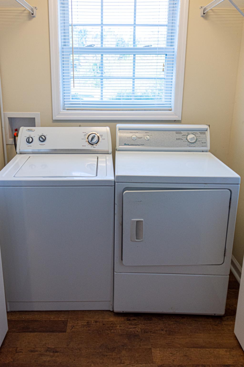 2294 Oak Grove Road Goodspring, TN 38460 - Photo 31 of 40 a utility room with dryer and washer