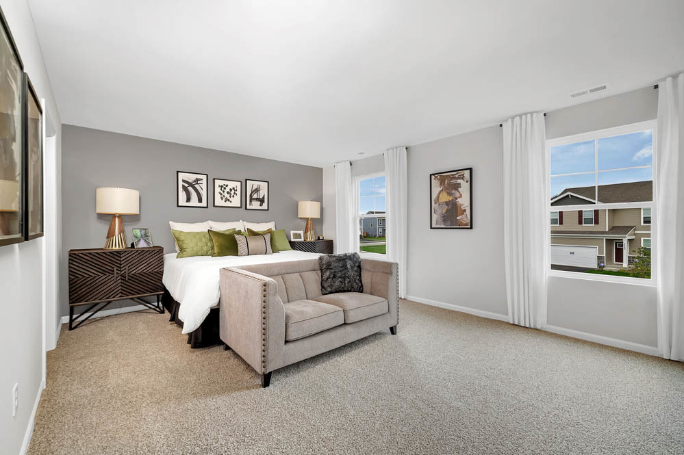 2581 Tahoe Lane Pingree Grove, IL 60140 - Photo 13 of 42 a bedroom with furniture and a window