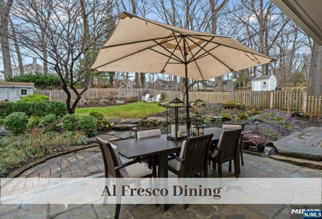 446 Upper Boulevard Ridgewood, NJ 07450 - Photo 17 of 48 a view of outdoor space yard and patio