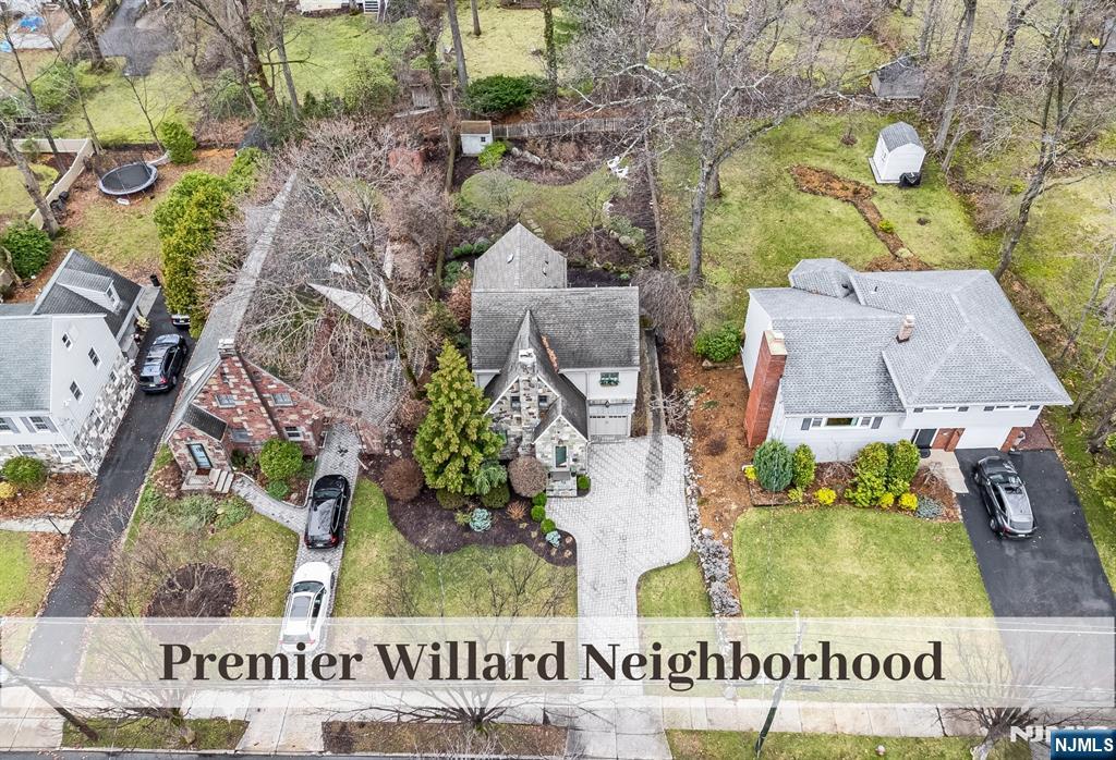 446 Upper Boulevard Ridgewood, NJ 07450 - Photo 3 of 48 an aerial view of residential houses with outdoor space