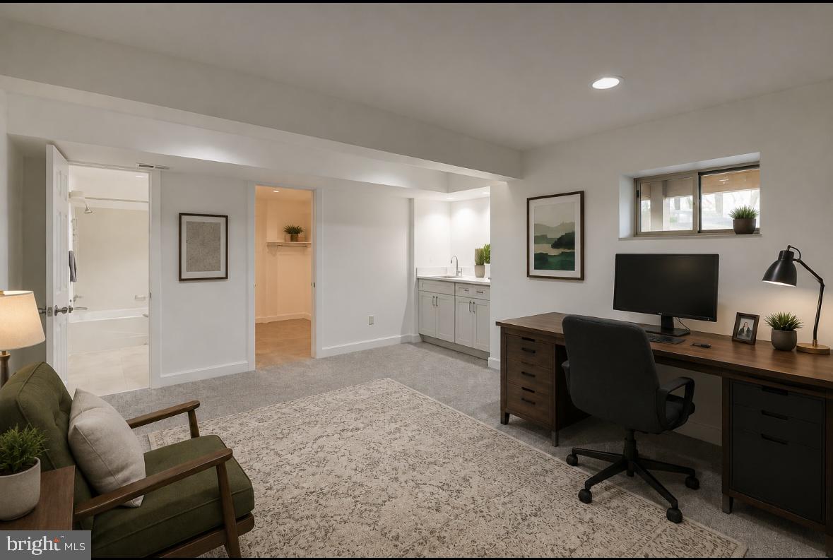 1661 Cedar Hollow Way Reston, VA 20194 - Photo 12 of 12 Full basement: virtual staging