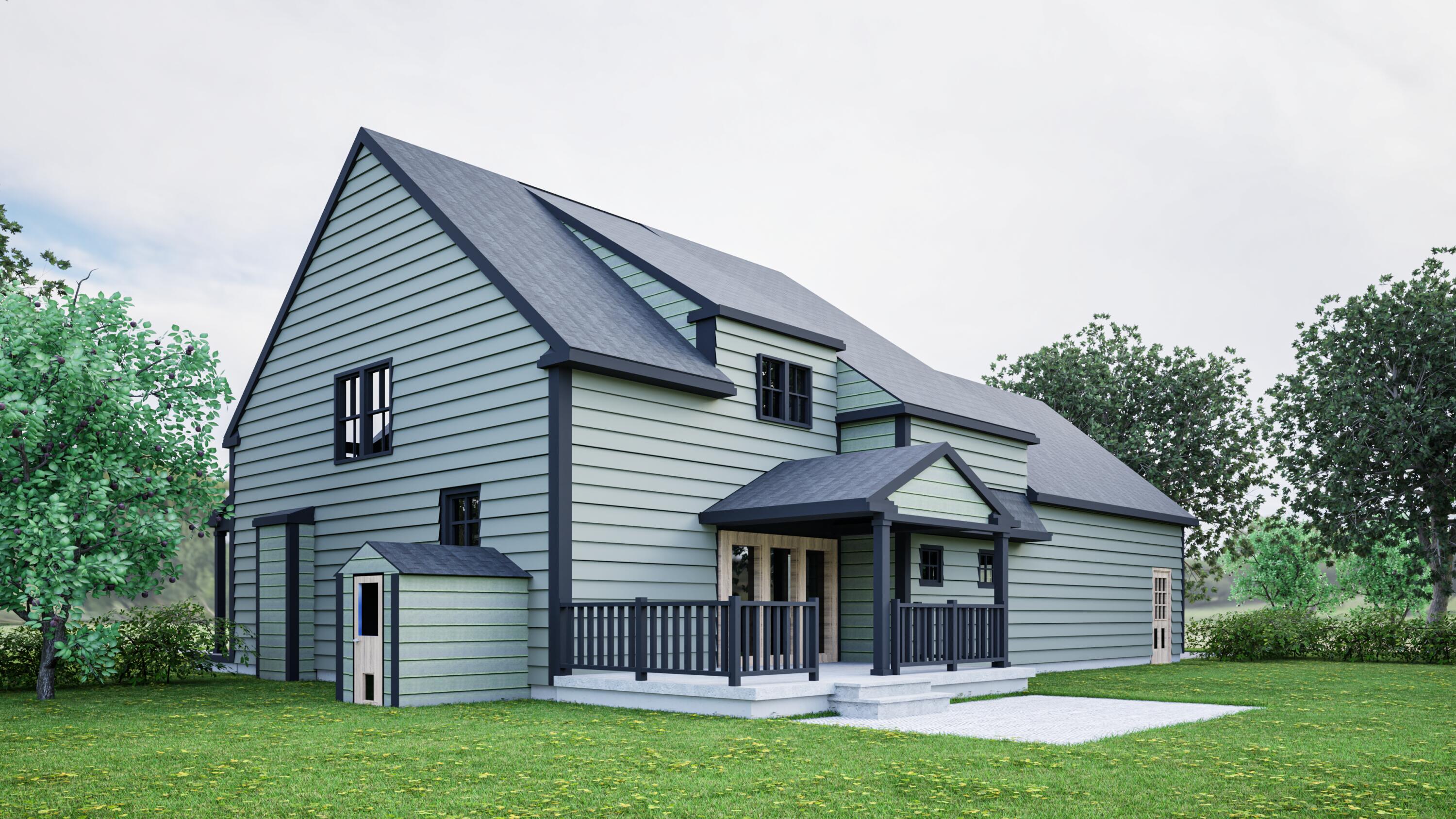 30 Joan Dixon Way Buxton, ME 04093 - Photo 3 of 10 30 Joan Dixon - rear