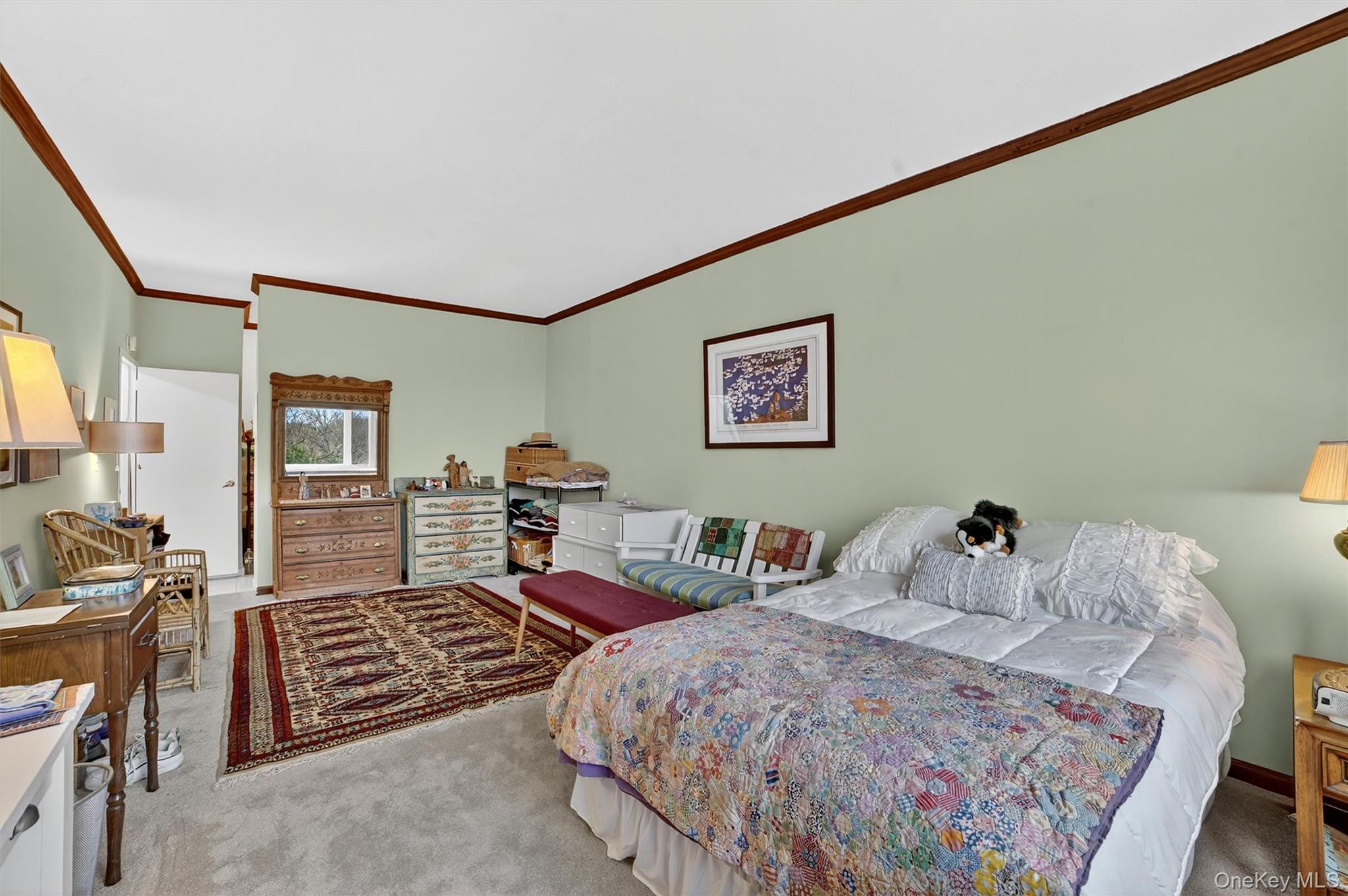 16 Rockledge Avenue, Unit 5L2 Ossining, NY 10562 - Photo 18 of 33 a bedroom with two beds and painted walls