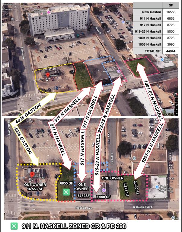 911 North Haskell Avenue Dallas, TX 75246 - Photo 6 of 6 an aerial view of a