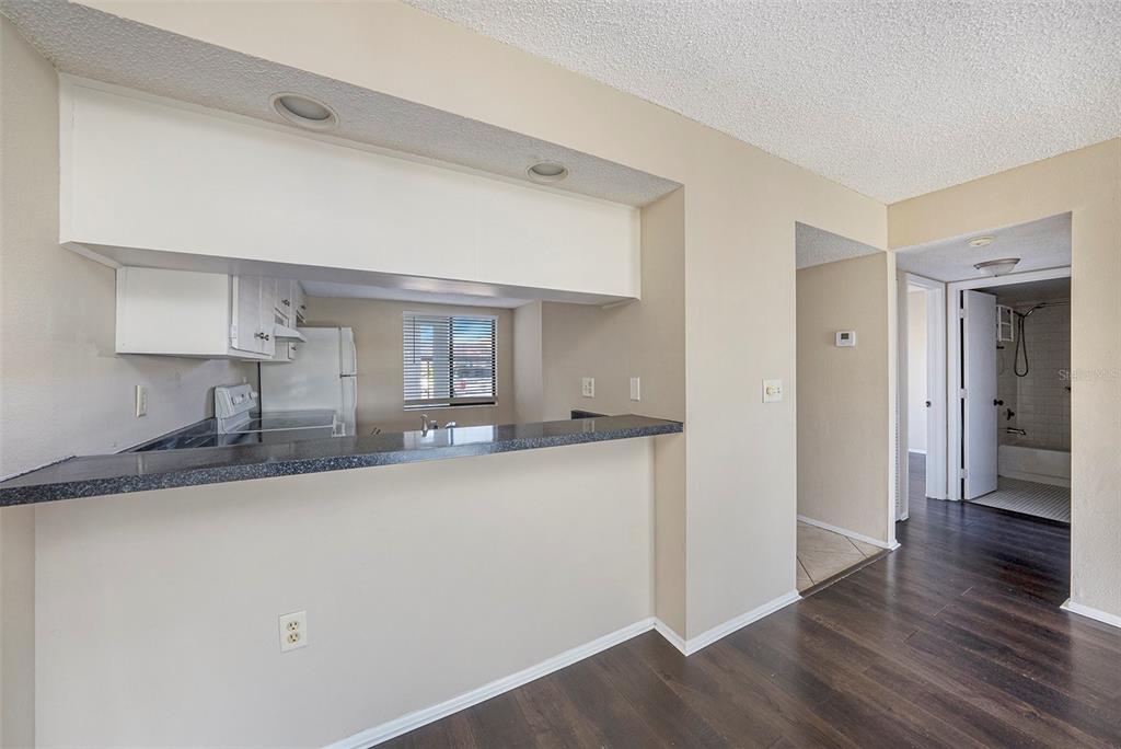 141 Lakeview Way, Unit 141 Oldsmar, FL 34677 - Photo 15 of 28 a kitchen with a sink and a refrigerator