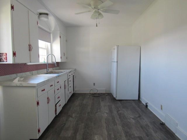 120 Darr Road Belle Vernon, PA 15012 - Photo 7 of 18 a bathroom with a granite countertop sink and a mirror