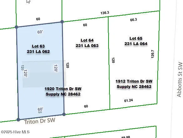 $107,000 | 1912-1920 Triton Drive Southwest, Supply, NC 28462
