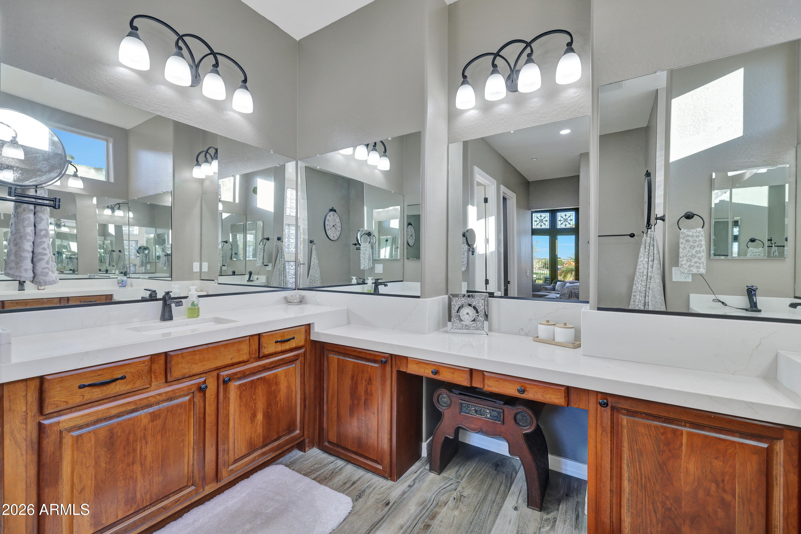 12510 West Bajada Road Peoria, AZ 85383 - Photo 33 of 84 Dual Sinks and Sit down Make up Table