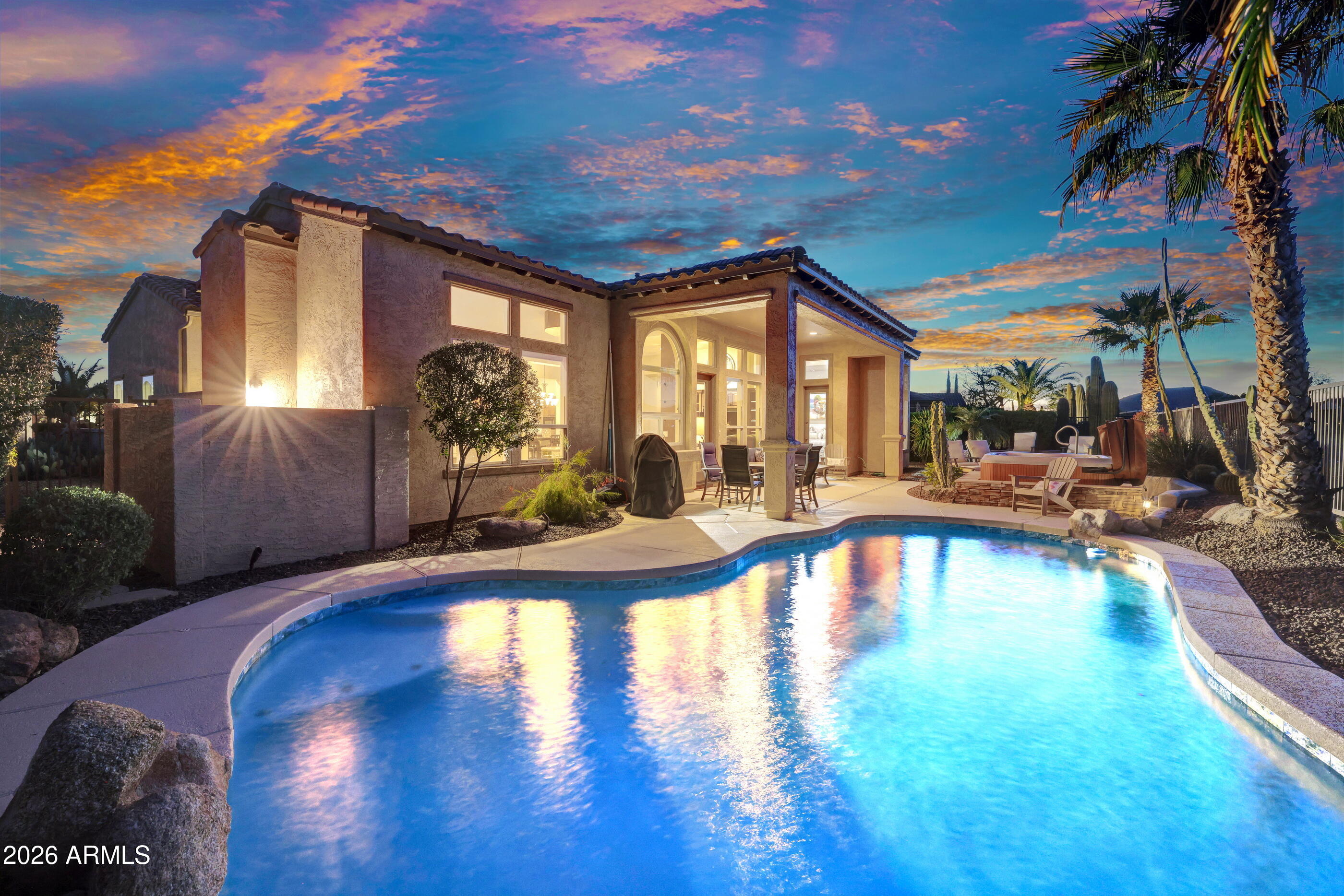 12510 West Bajada Road Peoria, AZ 85383 - Photo 41 of 84 a view of swimming pool with outdoor seating
