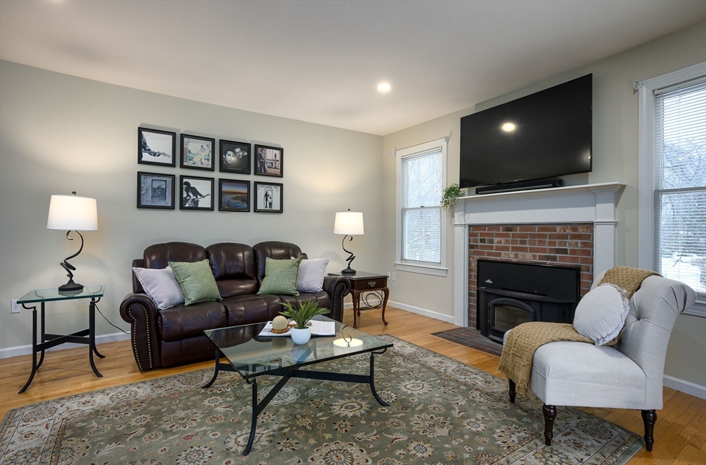 43 Edgewood Road Southborough, MA 01772 - Photo 13 of 36 a living room with furniture and a flat screen tv
