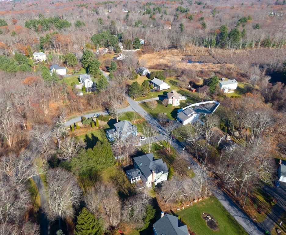 43 Edgewood Road Southborough, MA 01772 - Photo 34 of 36 an aerial view of residential houses with outdoor space
