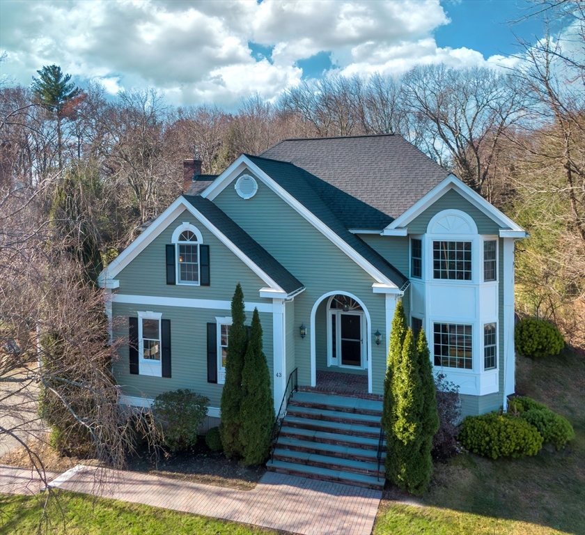 43 Edgewood Road Southborough, MA 01772 - Photo 36 of 36 a front view of a house with a yard