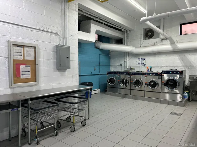 a kitchen with a cabinets and a stove
