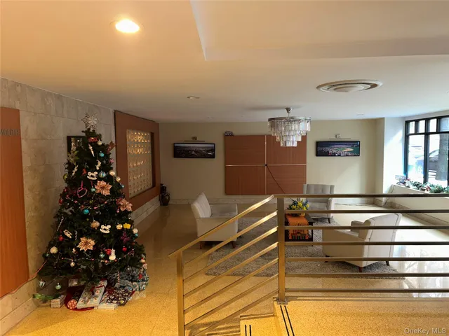 a gym hall with exercise machine